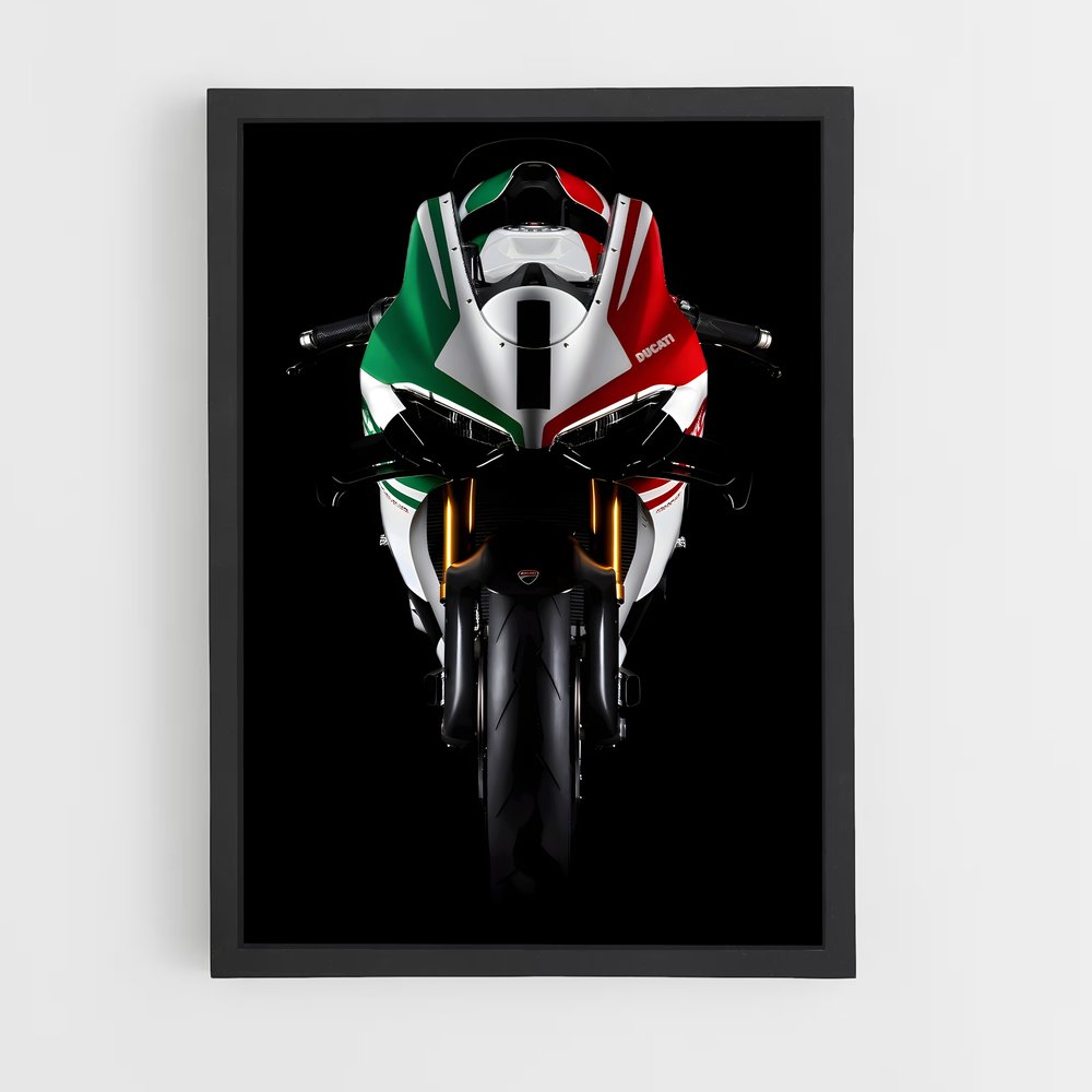 Poster Panigale Tricolore – affiche Ducati (vue 2)